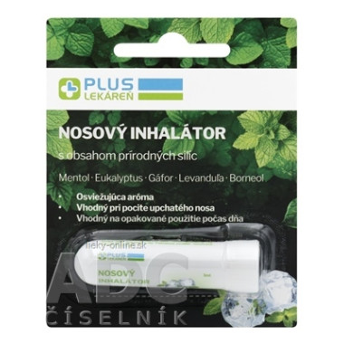 PLUS LEKÁREŇ NOSOVÝ INHALÁTOR