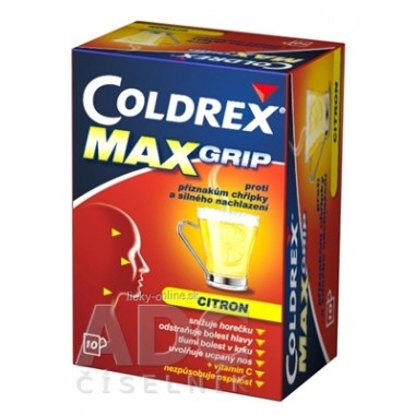 COLDREX MaxGrip Lemon