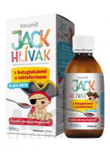 JACK HLÍVÁK SIRUP glukány, laktoferín-Imunit
