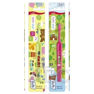 TePe MINI x-soft zubná kefka s potlačou