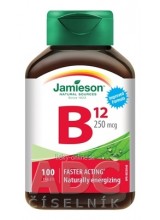 JAMIESON VITAMÍN B12 METYLKOBALAMÍN 250 µg