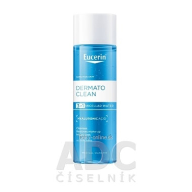 Eucerin DermatoCLEAN HYALURON Micelárna VODA 3v1