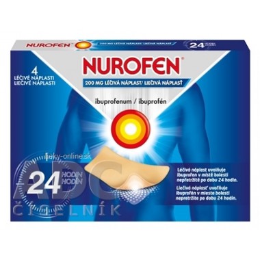 NUROFEN 200 mg liečivá náplasť