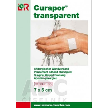 CURAPOR KRYTIE NA RANY TRANSPARENT 7x5 cm