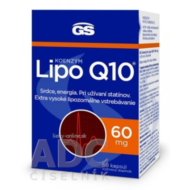 GS Koenzým Lipo Q10 60 mg