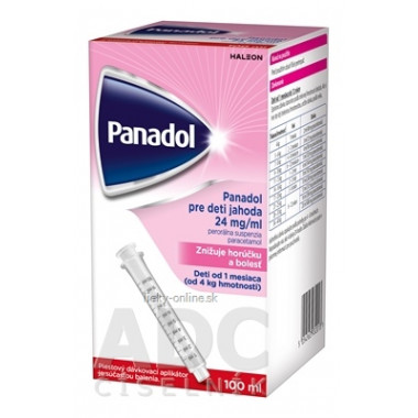 Panadol PRE DETI JAHODA 24 mg/ml