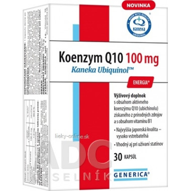 GENERICA Koenzym Q10 100 mg Kaneka Ubiquinol