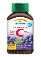 JAMIESON VITAMÍN C 500 mg hrozno