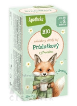 APOTHEKE ROZPRÁVKA Prieduškový so skorocelom Bio