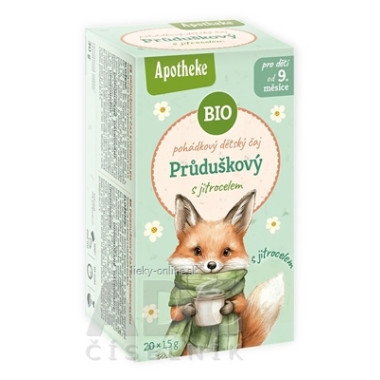 APOTHEKE ROZPRÁVKA Prieduškový so skorocelom Bio