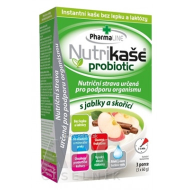 Nutrikaša probiotic - s jablkami a škoricou