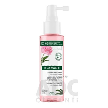 KLORANE Upokojujúce SÉRUM s BIO pivóniou