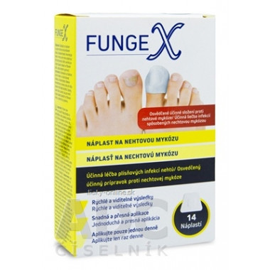 FungeX Náplasť na mykózu nechtov
