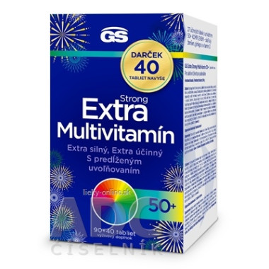 GS Extra Strong Multivitamín 50+, Darček