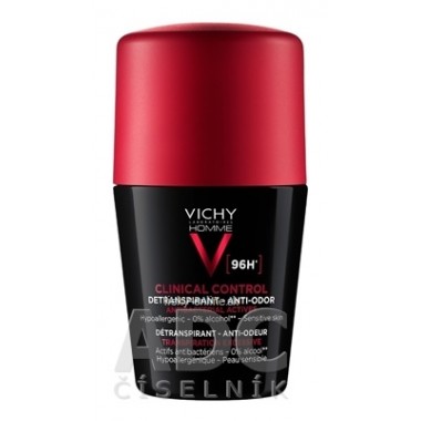 VICHY HOMME DEO CLINCAL CONTROL DETRANSPIRANT 96H