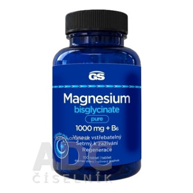 GS Magnesium bisglycinate pure 1000 mg + B6