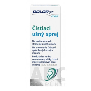 DOLORgit med Čistiaci ušný sprej