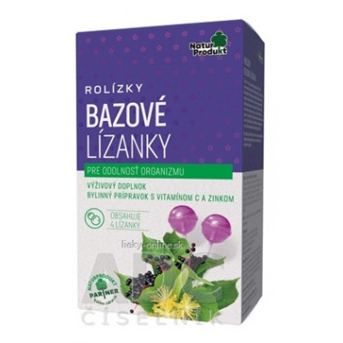 NaturProdukt ROLÍZKY Bazové Lízanky