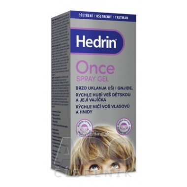 HEDRIN ONCE SPRAY GEL