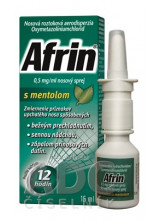 Afrin 0,5 mg/ml nosový sprej s mentolom