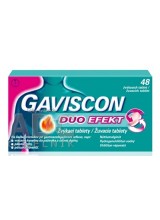 GAVISCON DUO EFEKT žuvacie tablety