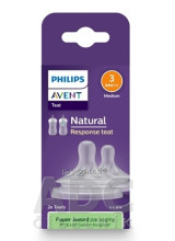 Philips AVENT CUMLÍK na fľašu Natural Response 3