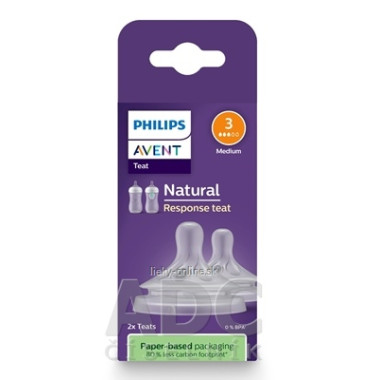 Philips AVENT CUMLÍK na fľašu Natural Response 3