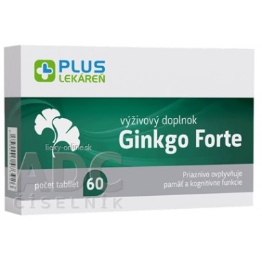 PLUS LEKÁREŇ Ginkgo Forte
