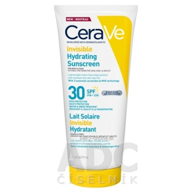 CeraVe Hydratačné opaľovacie mlieko SPF 30