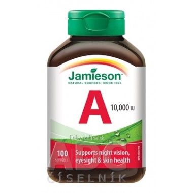 JAMIESON VITAMÍN A 10 000 IU