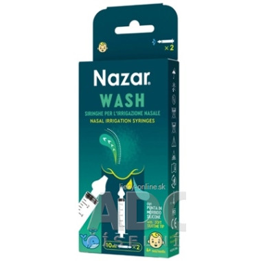 Nazar WASH Striekačky na výplach nosa