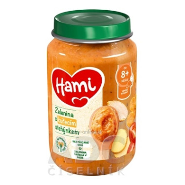 Hami príkrm Zelenina s kuracím stehienkom