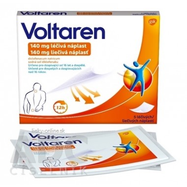 Voltaren 140 mg liečivá náplasť