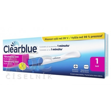 Tehotenský test Clearblue Rýchla detekcia
