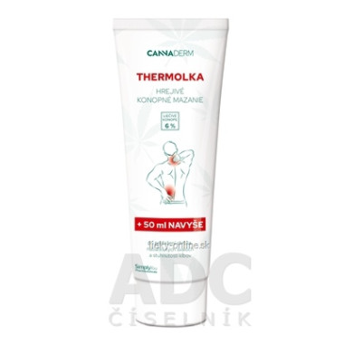 Cannaderm THERMOLKA hrejivé konopné mazanie