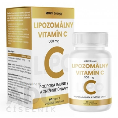 MOVit Lipozomálny vitamín C 500 mg