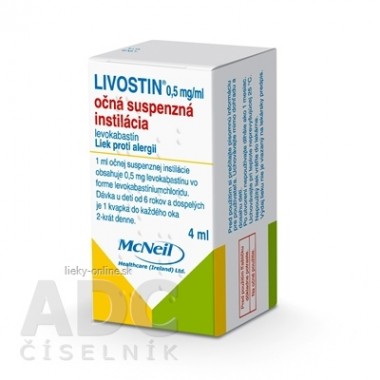 Livostin 0,5 mg/ ml