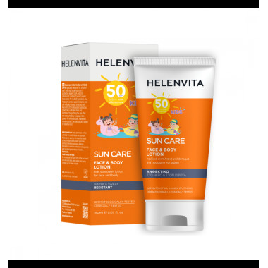 HELENVITA SUN KIDS EMULZIA NA TVAR A TELO SPF50